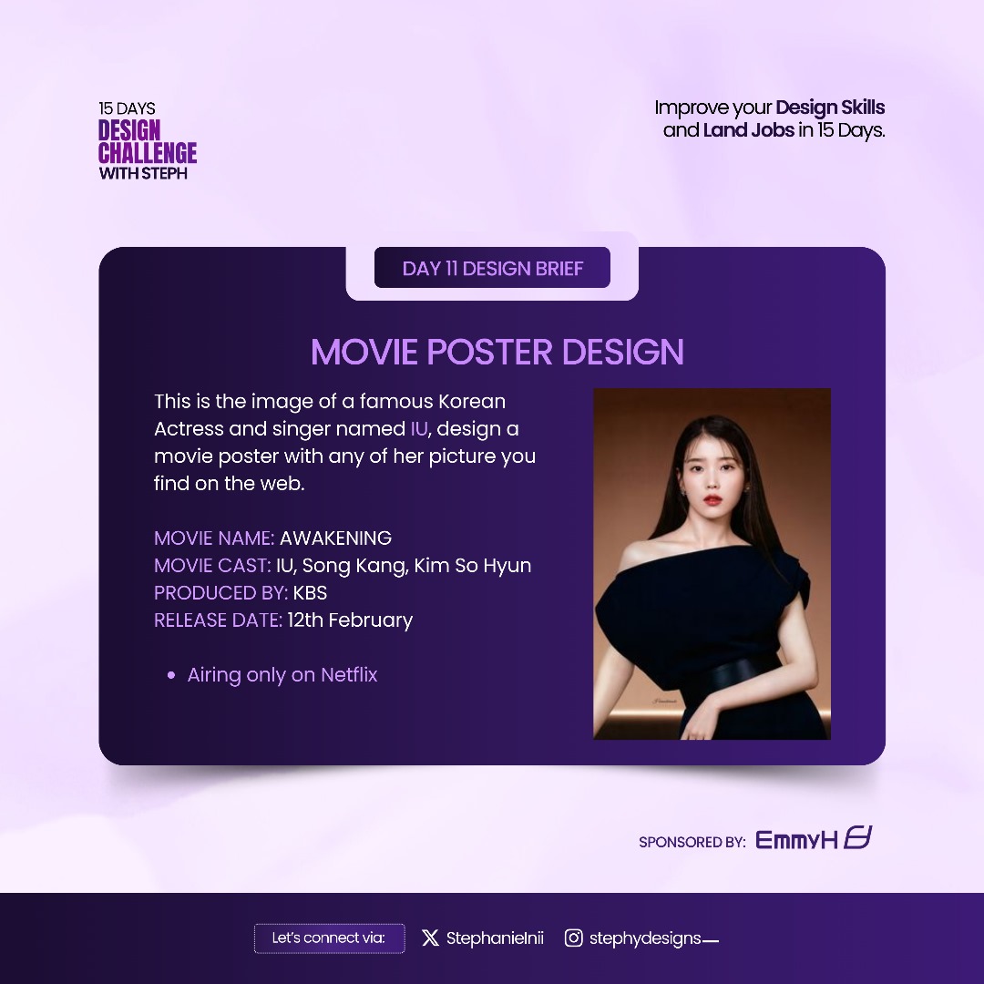 StephanieInii's tweet photo. It's Day 11 of our design challenge.
Let's see your designs. https://t.co/gg2lnRQgTY