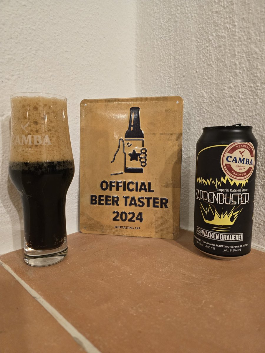 Harry_Mitt's tweet photo. Absolut #Zappenduster heisst bei @camba_beer und @wackenbeer einfach nur 🔝#beer in bester Qualität. #ImperialStout in Reinform. 👍😎🍻🤩 #craftbeerhour #CraftBeer #bier #Prost #pivo #nazdraví #BeerTasting #BeerTastingclub https://t.co/LGZnnRsZFR