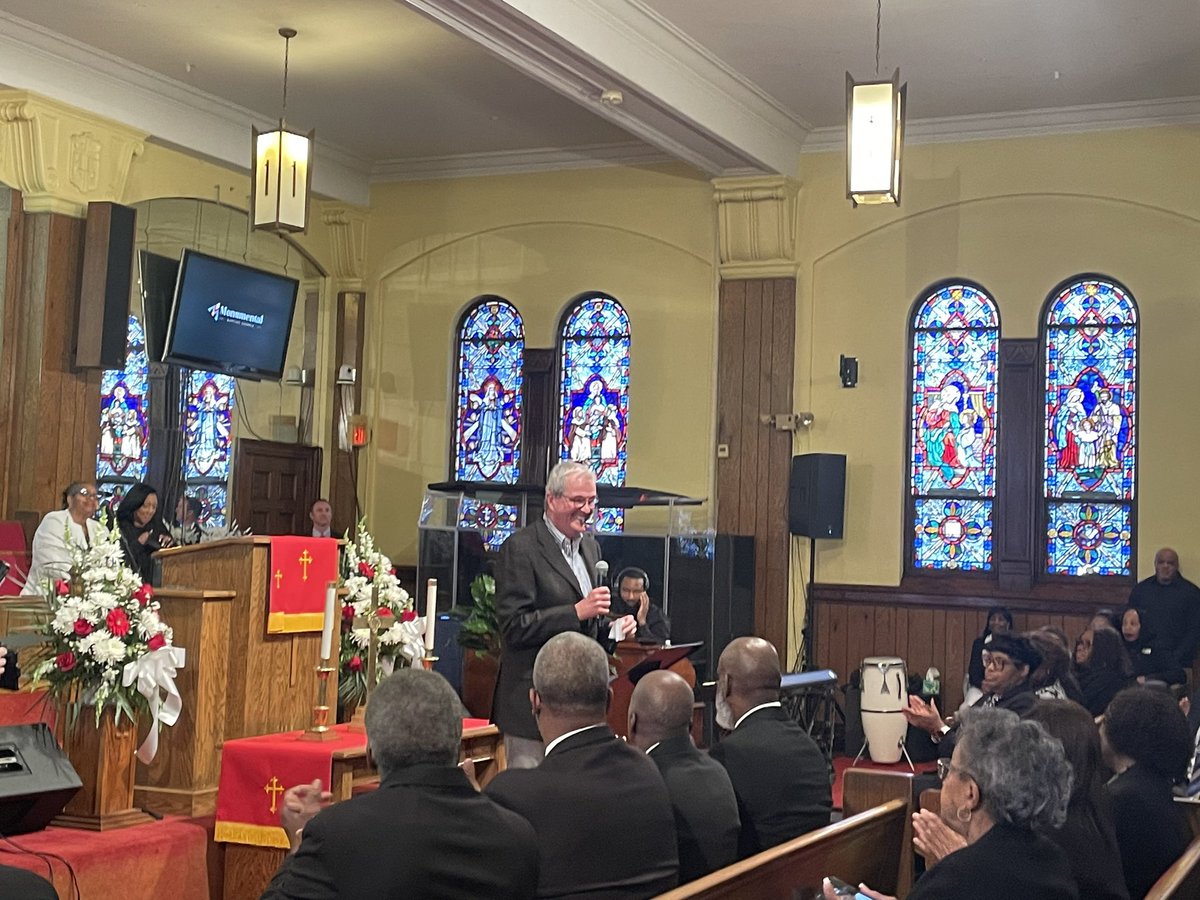 Phil Murphy (@philmurphy) on Twitter photo Beautiful Sunday morning with Reverend Daryl Griffin and <a href="/jim_mcgreevey/">Jim McGreevey</a> at Monumental Baptist Church in Jersey City.
Jim has been a powerful and effective advocate for those in need. I know that he will build a city that works for every one of its residents as Mayor. Beautiful Sunday morning with Reverend Daryl Griffin and <a href="/jim_mcgreevey/">Jim McGreevey</a> at Monumental Baptist Church in Jersey City.
Jim has been a powerful and effective advocate for those in need. I know that he will build a city that works for every one of its residents as Mayor.