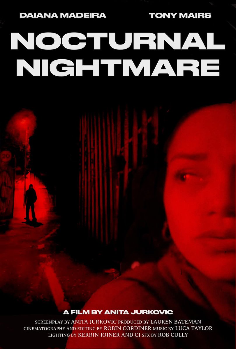 Delighted to announce the first film showing at FILM DEVOUR #36

NOCTURNAL NIGHTMARE
Written and Directed By Anita Jurkovic 

Synopsis
What monster are lurking in the night. 

#devour36 25/02/2025 Black Box

Tickets available ticketsource.co.uk/filmdevour