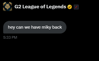 just got this dm wtf