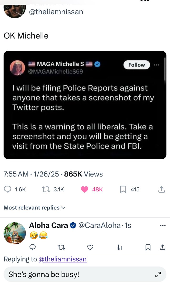 Aloha Cara tweet media