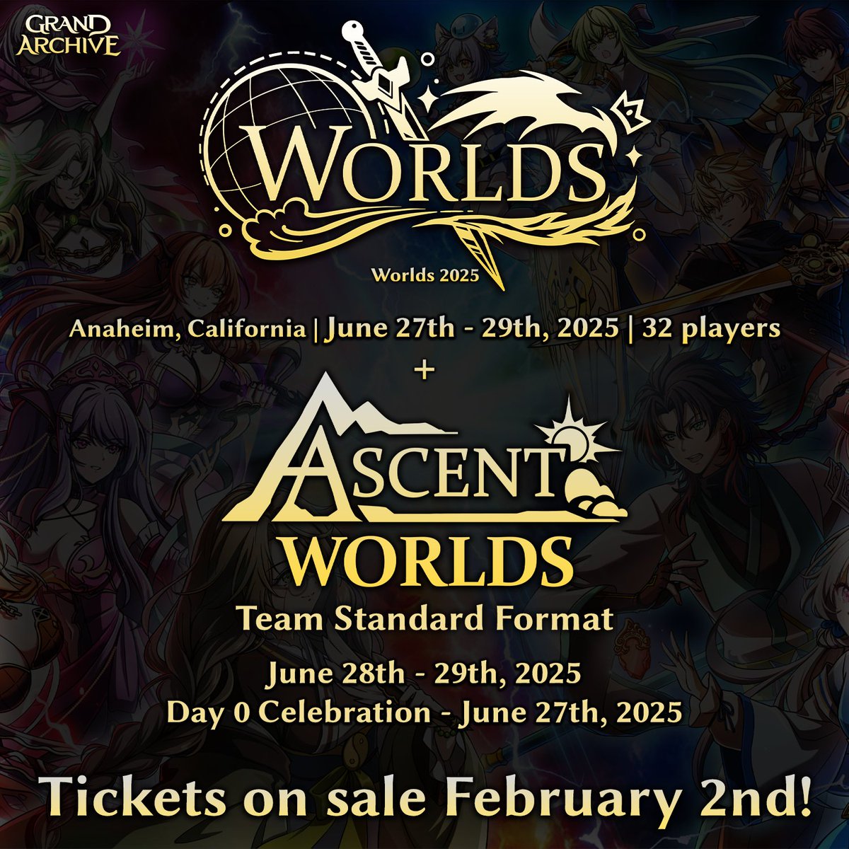 Get ready for an unforgettable event! Worlds 2025, featuring 32