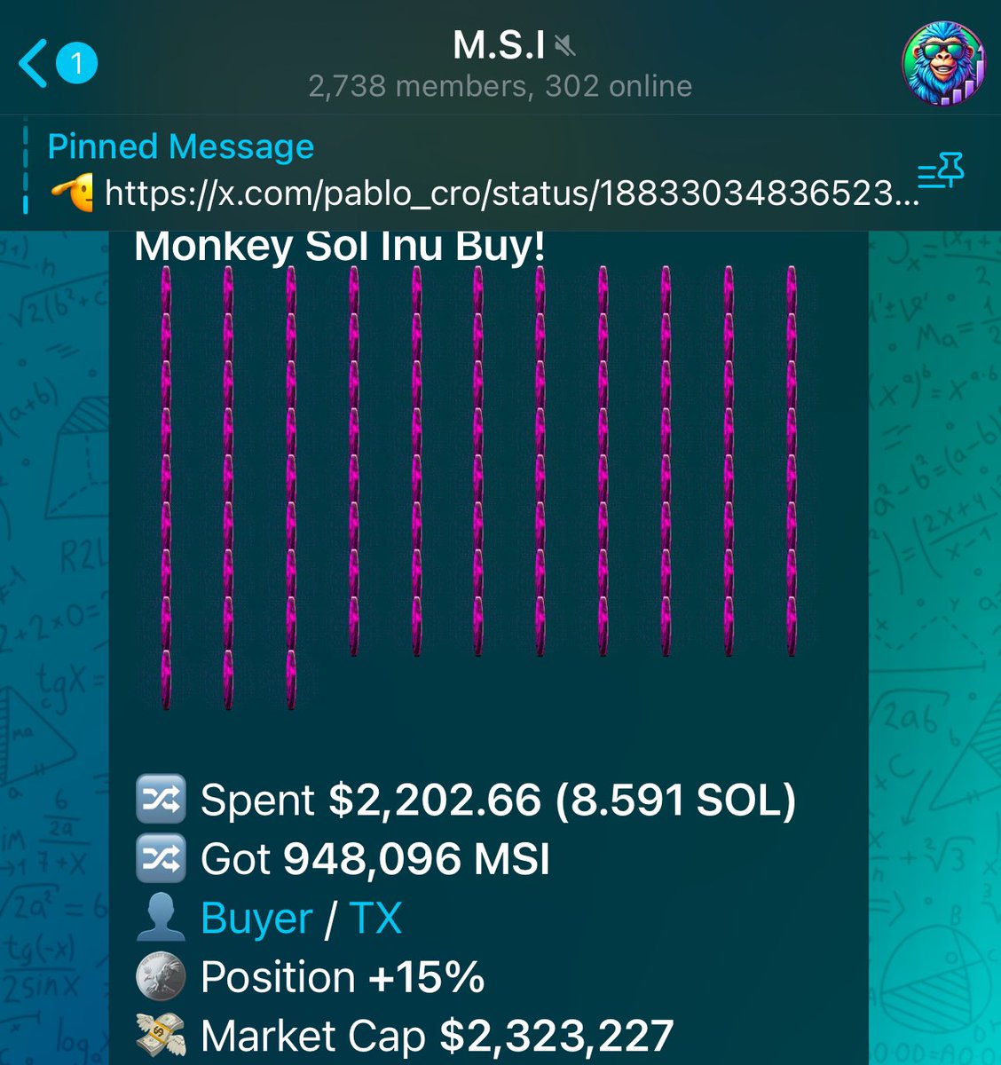 GM . 
Just purchased $2200 of <a href="/MSI_token/">MSI</a>  with TickerTrending.com Revenue. 

One day TT will become #1 and those who support will Win.  🫡