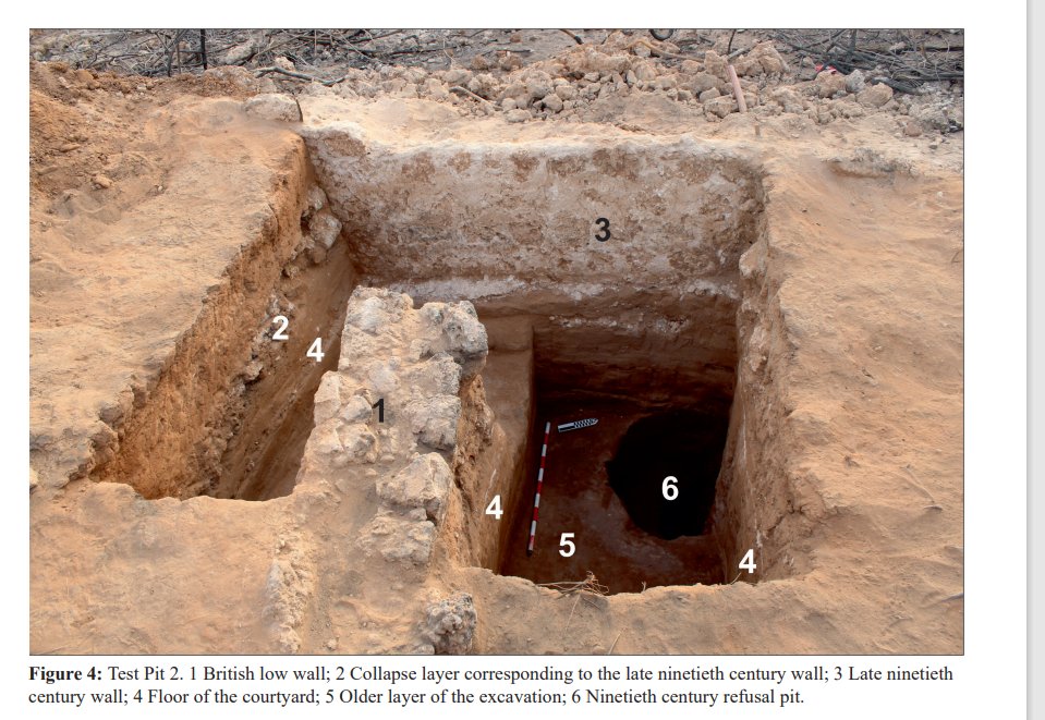 ADheegsan's tweet photo. The excavation of #Bulahar town conducted in 2017 and the findings primarily from the Turco-Egyptian &amp; British periods (1870s-1930s). Among these finds, some imports were traced back to the 18th century, &amp; a few sherds that could be attributed to the medieval period.
#Somaliland https://t.co/atSBcWlRxf