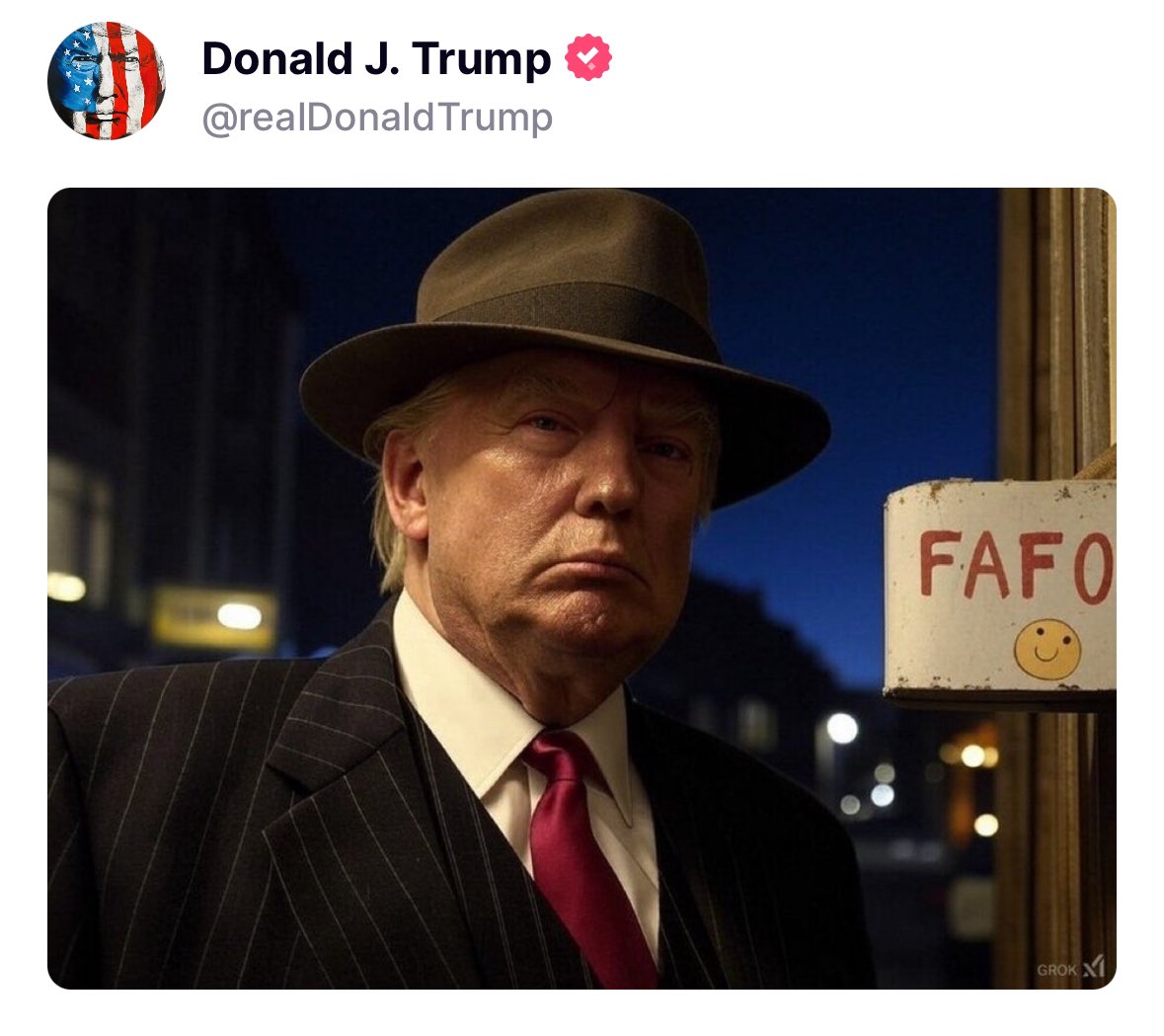 johnnymaga's tweet photo. Trump just obliterated Colombia and then posted this.

I freaking love this timeline. https://t.co/p4P86cCniX