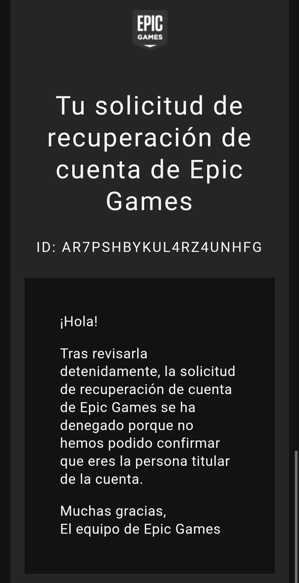 Bairon1400's tweet photo. @EpicGamesES @Fortnite_ES @EpicGames  me robaron mi cuenta de Epic Games y ya hice el proceso de recuperación 4 veces con toda la información posible y que considero necesario para que me la devuelvan y nada, yo solo quería jugar Fortnite otra vez 😔 #epicgames
#Fortnite #juegos https://t.co/GUjHJaOyOd