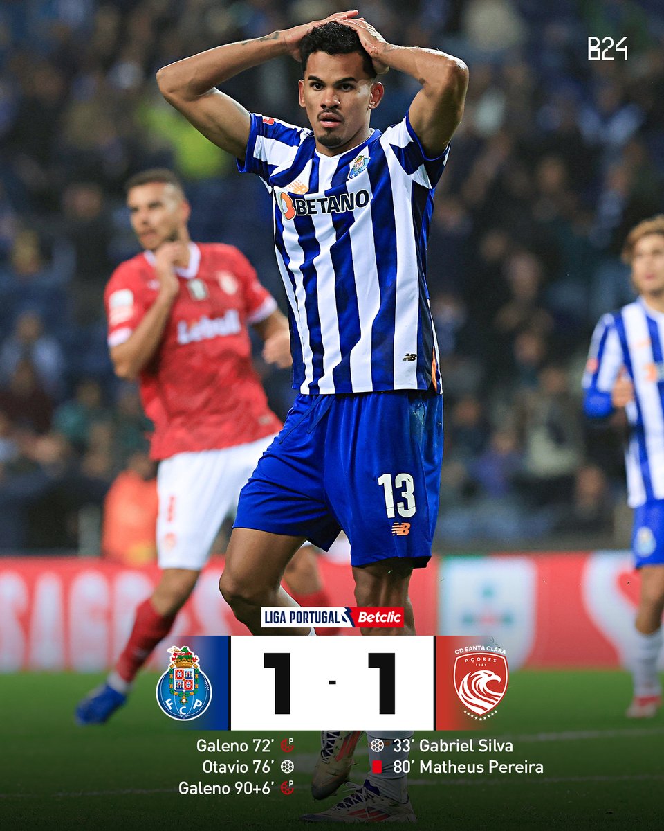 B24PT's tweet photo. Galeno desperdiçou dois penáltis e o Porto continua sem vencer este ano. https://t.co/lL3jHCF3d9