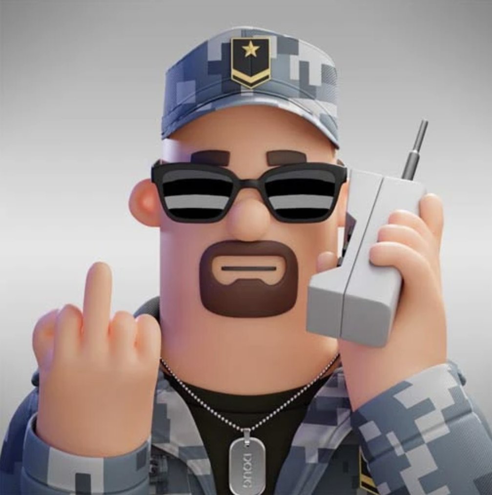 Dougs have invaded the Blockchain!

As the War of Art begins we continue to see Dougs Ranking Up!

We have a transmission from Doug High Command:

Roll call for all Dougs! 🫡🪖

Lets see those Dougs in the comments!

All Dougs Report, Roll Call! 

#CommanderDoug
#Ordinals