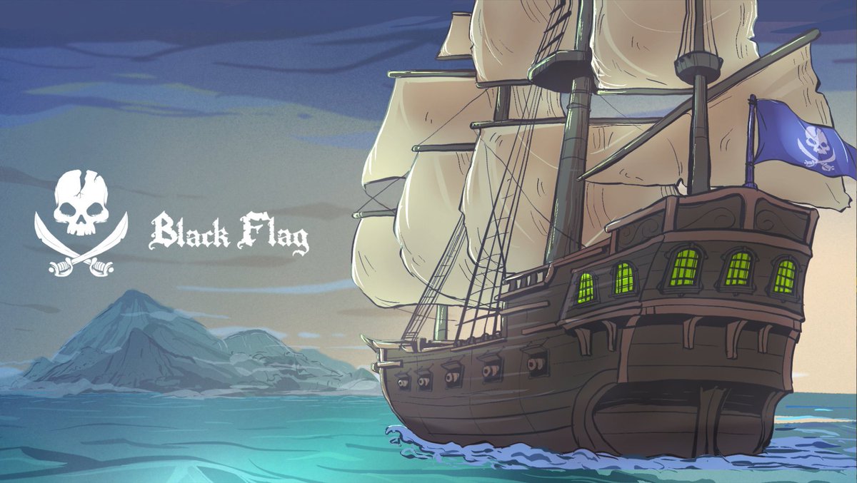 🏴‍☠️ Black Flag x AdaGods!🏴‍☠️  

We're giving away 5x Black Flag NFTs to celebrate this their project:  

1️⃣ Follow <a href="/BlackFlag_NFT/">Black Flag 🏴‍☠️</a> &amp; <a href="/AdaGods_/">AdaGods</a>
2️⃣ ❤️ + RT this post  

🔸 2,000 fixed supply, no more mints ever!  
🔹 Community-driven with big upside for collectors