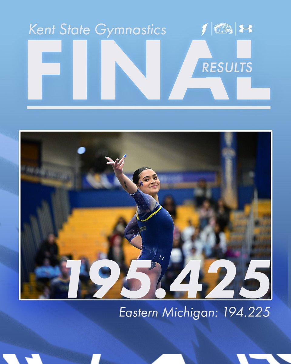 KentStGym's tweet photo. 𝓕𝓵𝓪𝓼𝓱𝓮𝓼 𝓦𝓲𝓷! ⚡️

Bringing home a W from our first MAC meet of the season!

#GoFlashes https://t.co/rLUmIlVjpR