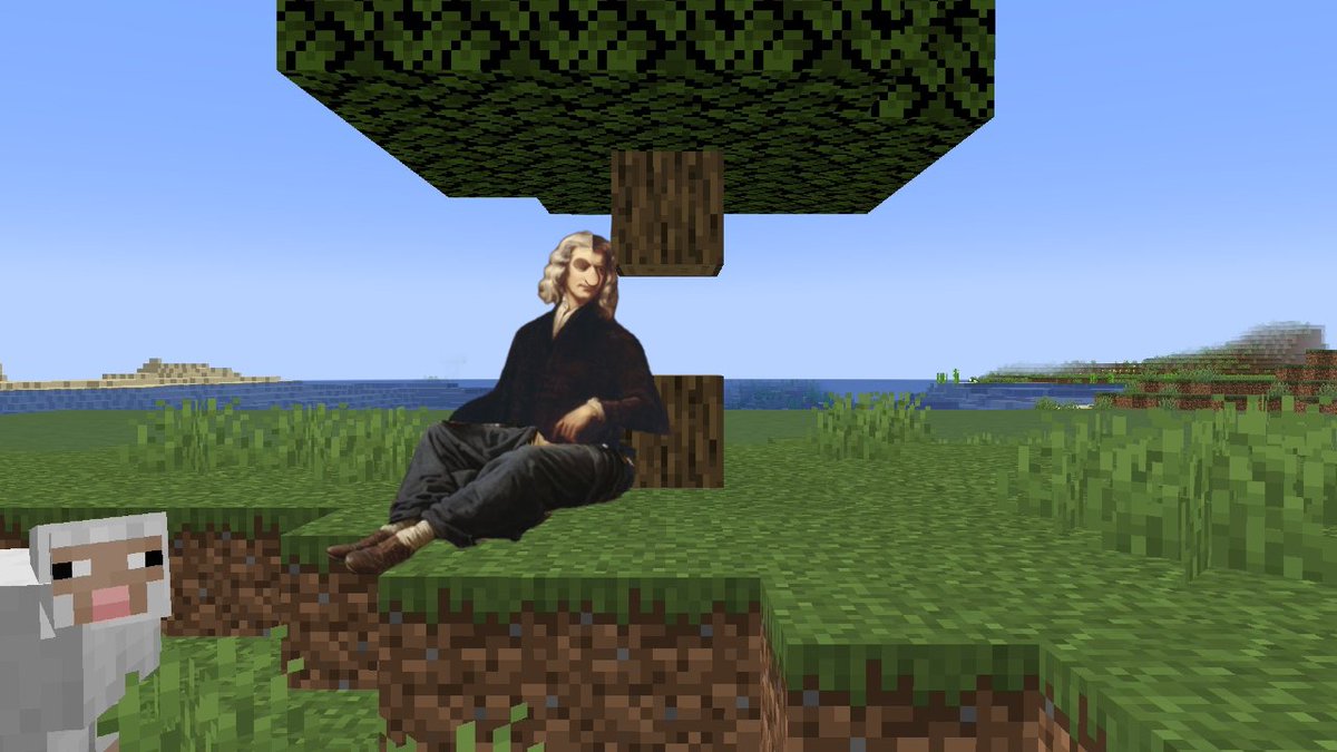 STUDSAtParadox's tweet photo. Rare footage of Newton before inventing physics https://t.co/ArrtHR7yZk