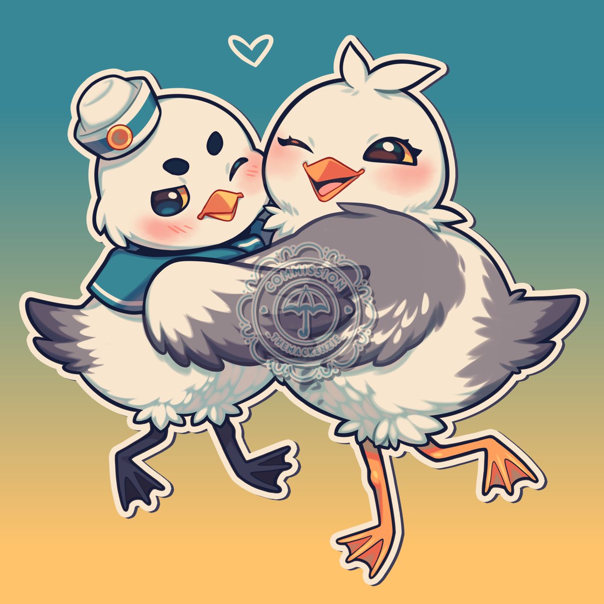 _themackenzie_'s tweet image. C0mmissi0n for @/CapableMable !🦦🌩️
Thank you so much for commissioning me! ♡
#Commission / #VGenComm