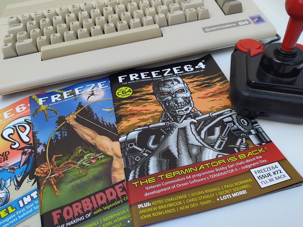 Vinny Mainolfi | FREEZE64.com | Commodore 64 tweet media
