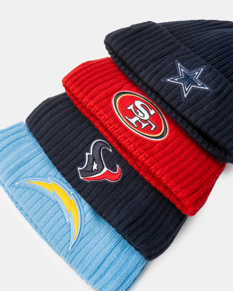 Karmaloop's tweet photo. Every season is team season. 💯 Stay cozy and loyal this winter in these NFL beanies.
Shop now!
#NFLBeanies #FanMerch #TeamSpirit #WinterWear #SportyStyle #GameDayReady #NFLFans#FanGear #GameDayEssentials https://t.co/bxjadZIjj1