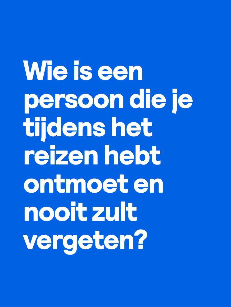 En waarom? We zijn benieuwd! 🥰