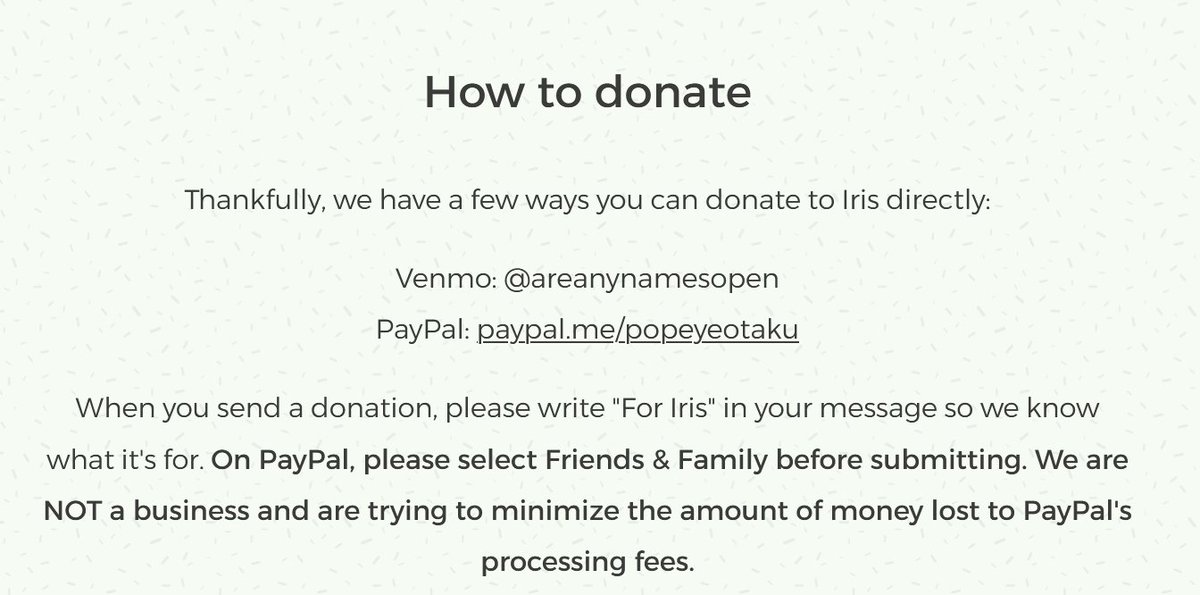 Irisposting's tweet image. I still only have $155/1000 raised. I have about 14 hours to raise this. please help