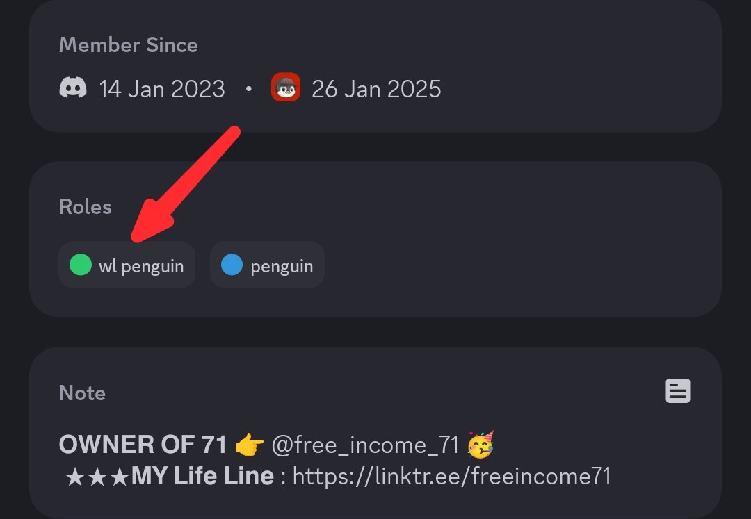 <a href="/quaipenguins/">quai penguins (Q, Q)</a> &amp; @freeincome71 
Winner Ck Your WL Penguin  

🎁Winner List 
noyonsk
Jihad018311
Shekhor332
rayhan017584
samir096895