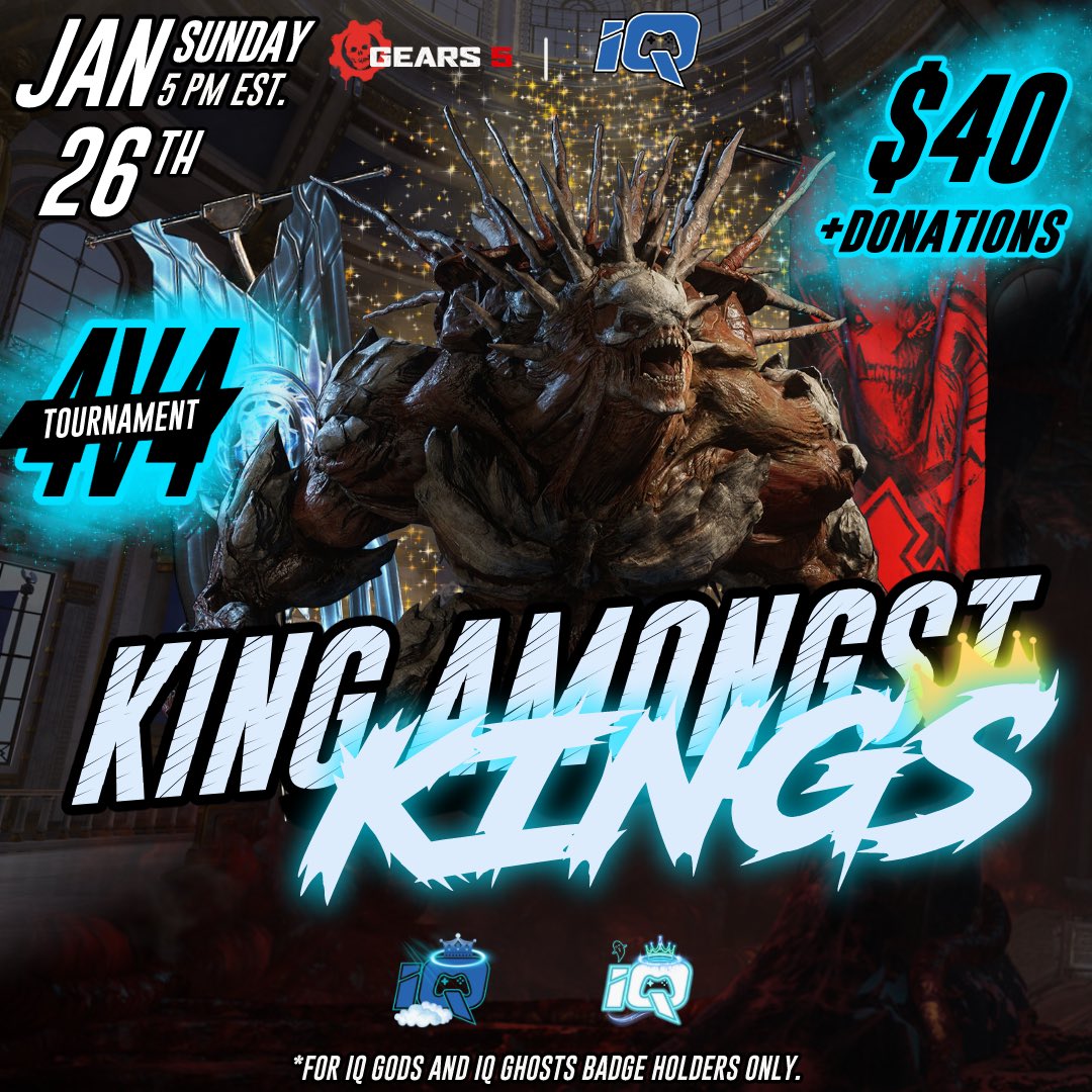 Don’t miss the coronation of the God King and the Ghost King. 👑 

No te pierdas la coronación del God King y del Ghost King. 👑 

discord.gg/23CCYq4jnX