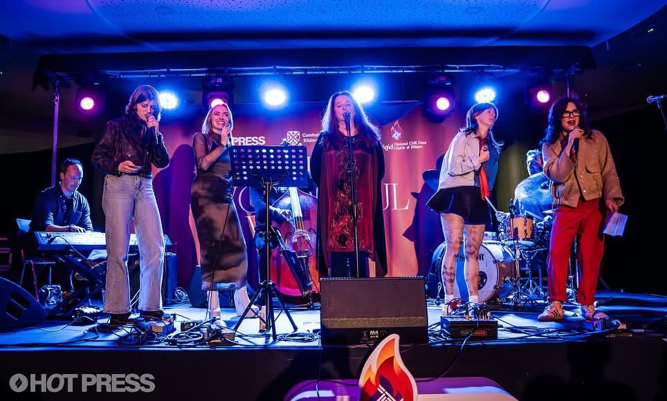Ham_Sandwich's tweet image. Big thank you to @hotpress and @KildareCoCo for putting on such a great night of music for one of the nights for the St Brigids festival in Leixlip of Kildare with ourselves, @lisaoneillmusic @orlagartland @camilleos @mary_coughlan4 👏🏻👏🏻 we loved it!