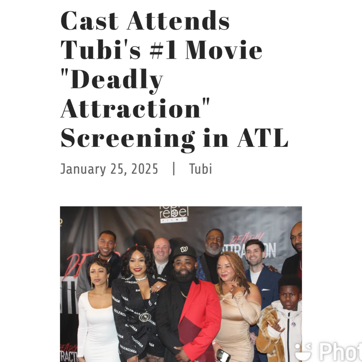 DelphineLegacy's tweet photo. #DeadlyAttraction is the #1 Suspense Thriller streaming on @Tubi

Eboni @MonyettaShaw finds love with Michael (Veon Selman), but his jealous dark side turns her pursuit of love deadly. 

Stream it now on Tubi and let me know what you think! 👀🔥 #DeadlyAttraction #NowStreaming https://t.co/1XadRpprwU
