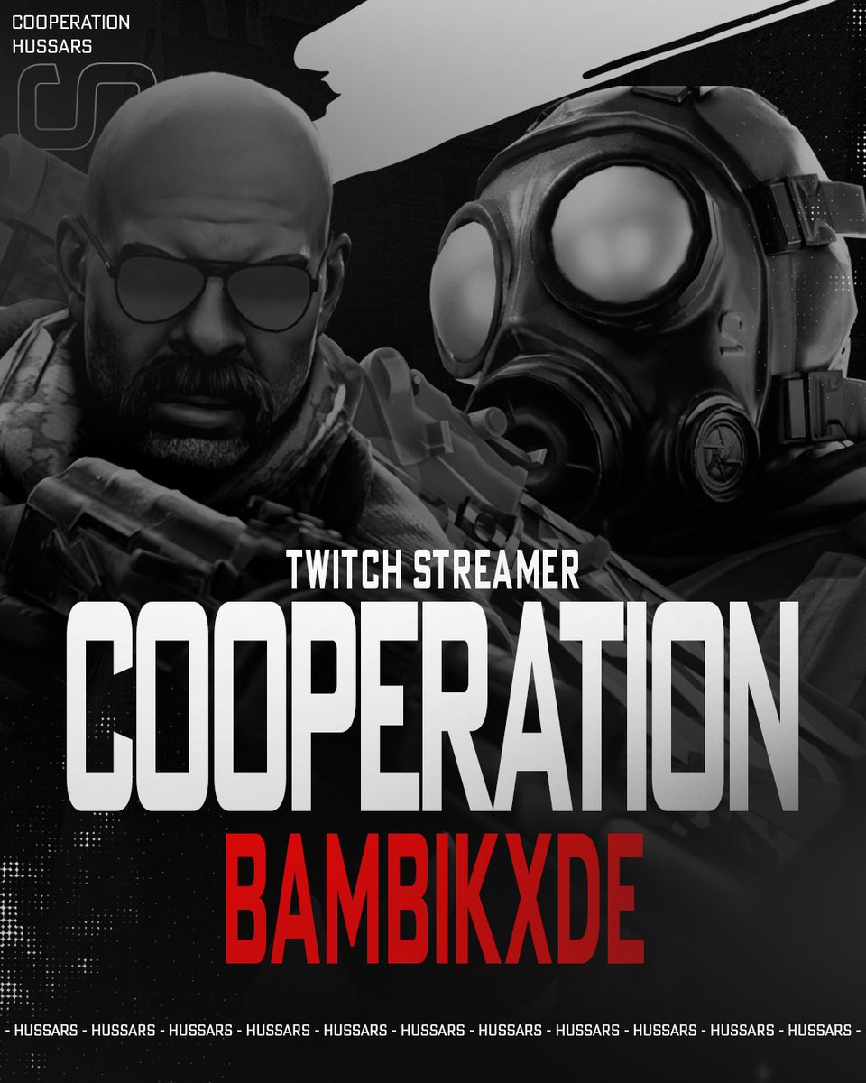 🏴 Może czas także ogłosić o naszej nowej współpracy z <a href="/BambikXDE/">BambikXDE</a>.
Wszystkie nasze zmagania obejrzycie u niego na: twitch.tv/bambikxde

<a href="/superiongg/">superiongg</a> <a href="/Axidepl/">Axide.pl</a> #hussarsgg
