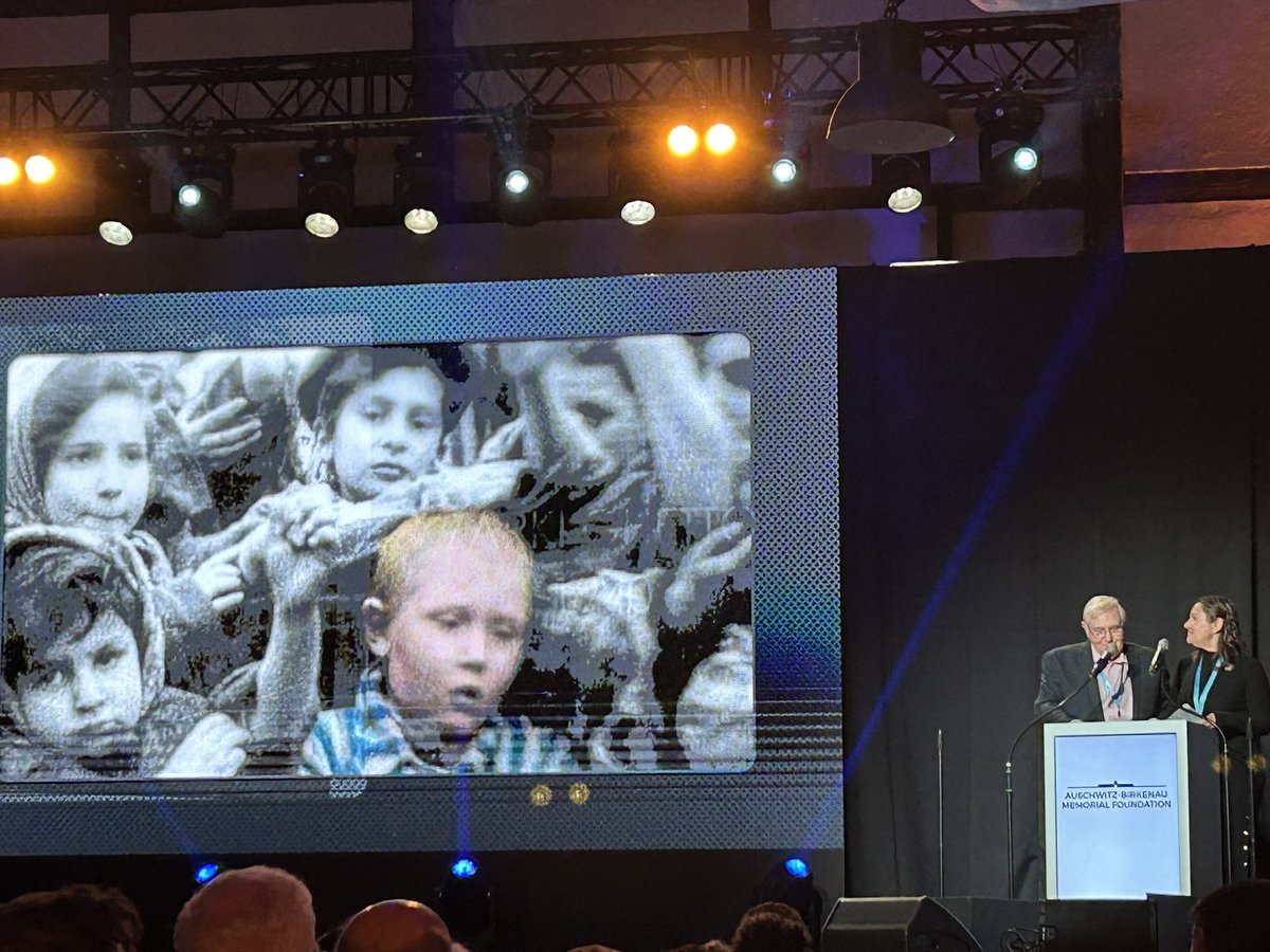 Silke Muelherr (@muelherr) on Twitter photo 80 years ago, #Auschwitz was liberated. If you sit next to survivors like Michael Bornstein, you cannot help but wonder: how is it possible for ignorance and indifference to survive and claim so much space? Thank you <a href="/AuschwitzMuseum/">Auschwitz Memorial</a> &@WorldJewishCong for keeping the memory alive 80 years ago, #Auschwitz was liberated. If you sit next to survivors like Michael Bornstein, you cannot help but wonder: how is it possible for ignorance and indifference to survive and claim so much space? Thank you <a href="/AuschwitzMuseum/">Auschwitz Memorial</a> &@WorldJewishCong for keeping the memory alive
