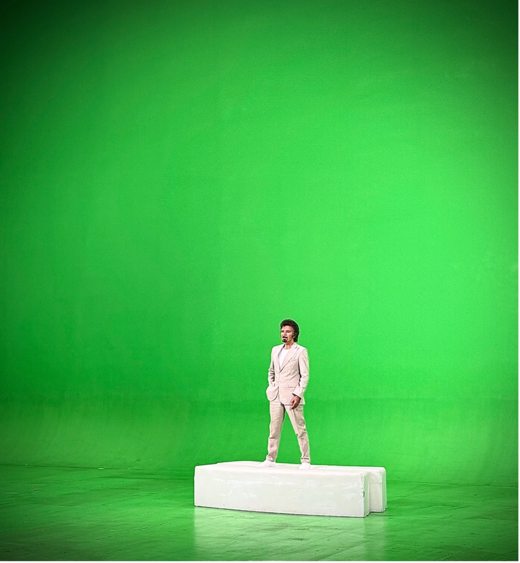 GinoVOfficial's tweet image. A peek at what it was like to perform for the Stormy River video, without the evocative images that would be later projected behind me. It was like being lost in a sea of green (60ft by 100ft green screen).
So glad this tune finally was released.
G
youtu.be/ZWuwKFdzdio