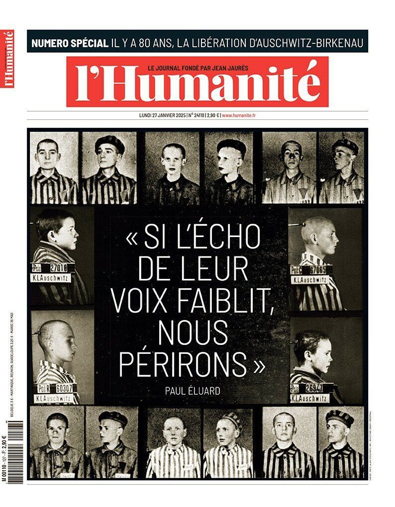 IanBrossat's tweet photo. Pensées pour les miens, qui ne sont jamais revenus de Treblinka. 

Pensées pour tout ceux qui ont connu l’horreur des camps. 

Et plus que jamais, écoutons Éluard. https://t.co/VFytB2P7gn
