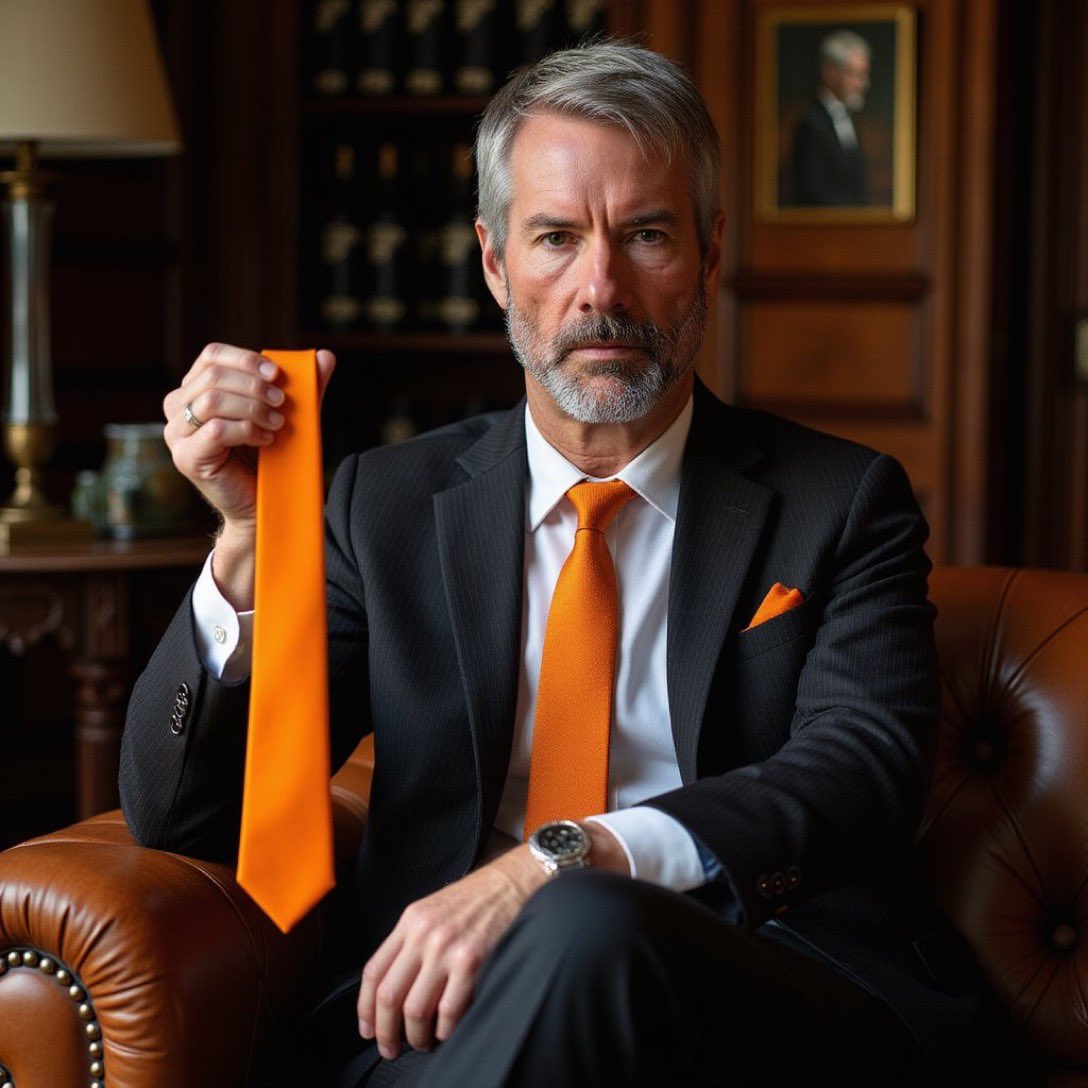 Sakamoutro's tweet photo. Everyone loves to criticize, but let’s be real: Michael Saylor has done more to push Bitcoin forward than most people combined.

While you’re debating on Twitter, he’s stacking like a sovereign nation — nearly half a million coins deep.

Hate it or love it, the man is playing chess.