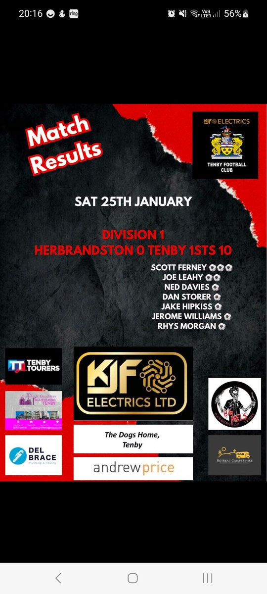 Tenby AFC (@afctenby) on Twitter photo 
