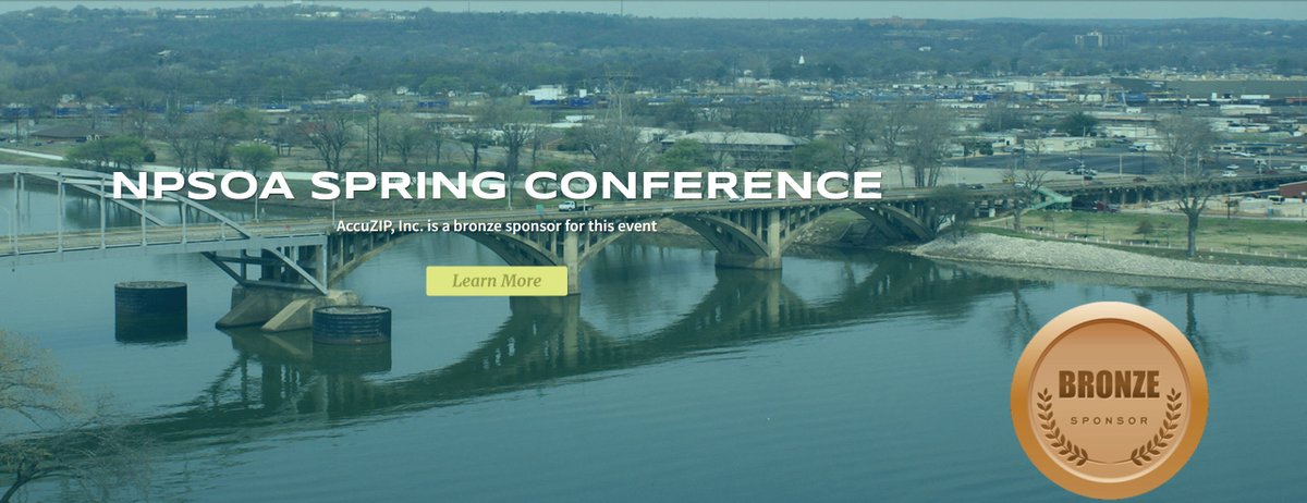 AccuZIP is proud to be a Bronze Sponsor of the 2025 NPSOA Spring Conference. Check out out Show Special:
accuzip.com/news/?id=131