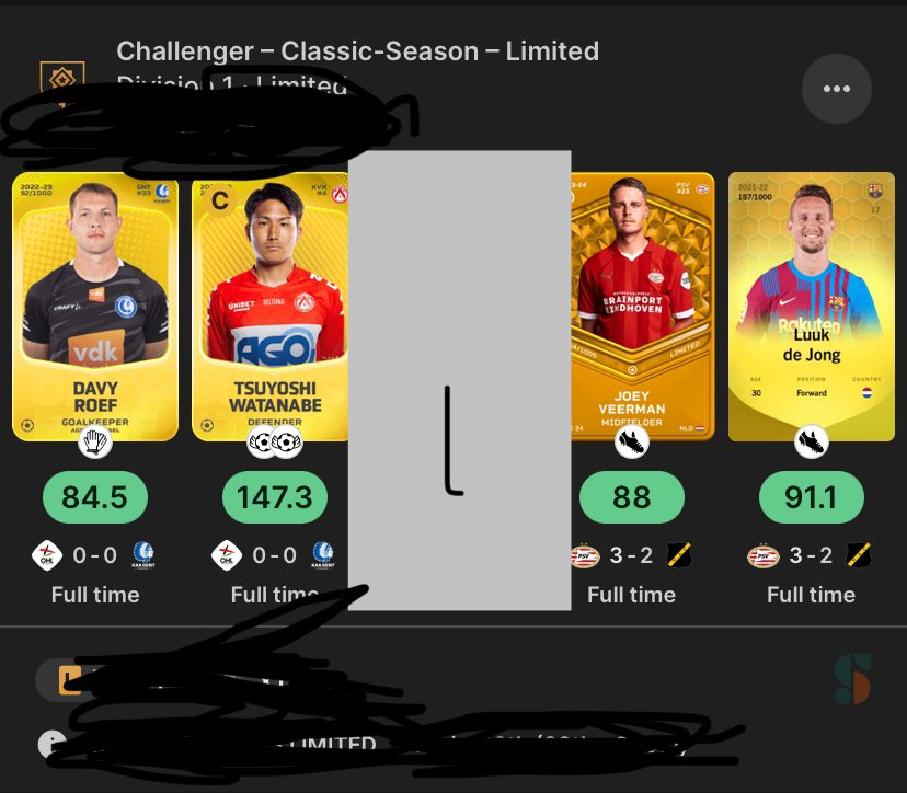 Guess who I put in midfield <a href="/Sorare/">Sorare</a>