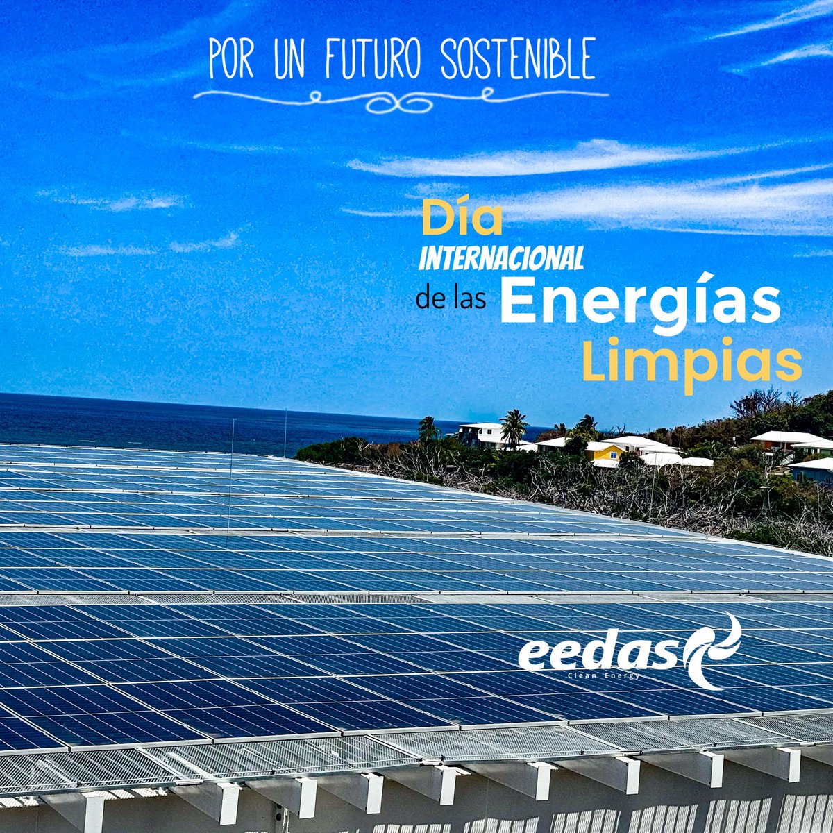 eedassaesp's tweet photo. Hoy destacamos la importancia de las #energíaslimpias para un futuro más sostenible. Desde #EEDASCleanEnergy trabajamos con Fuentes No convencionales de #EnergíasRenovables (FNCER), que buscan que el #Archipiélago incursione cada vez más en este tipo de tecnologías.

 #fncer https://t.co/gxwOH5t3e9