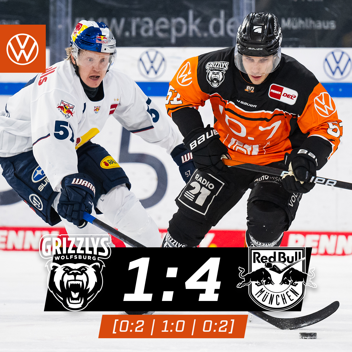 Keine Punkte im Heimspiel gegen München.
#grizzlys