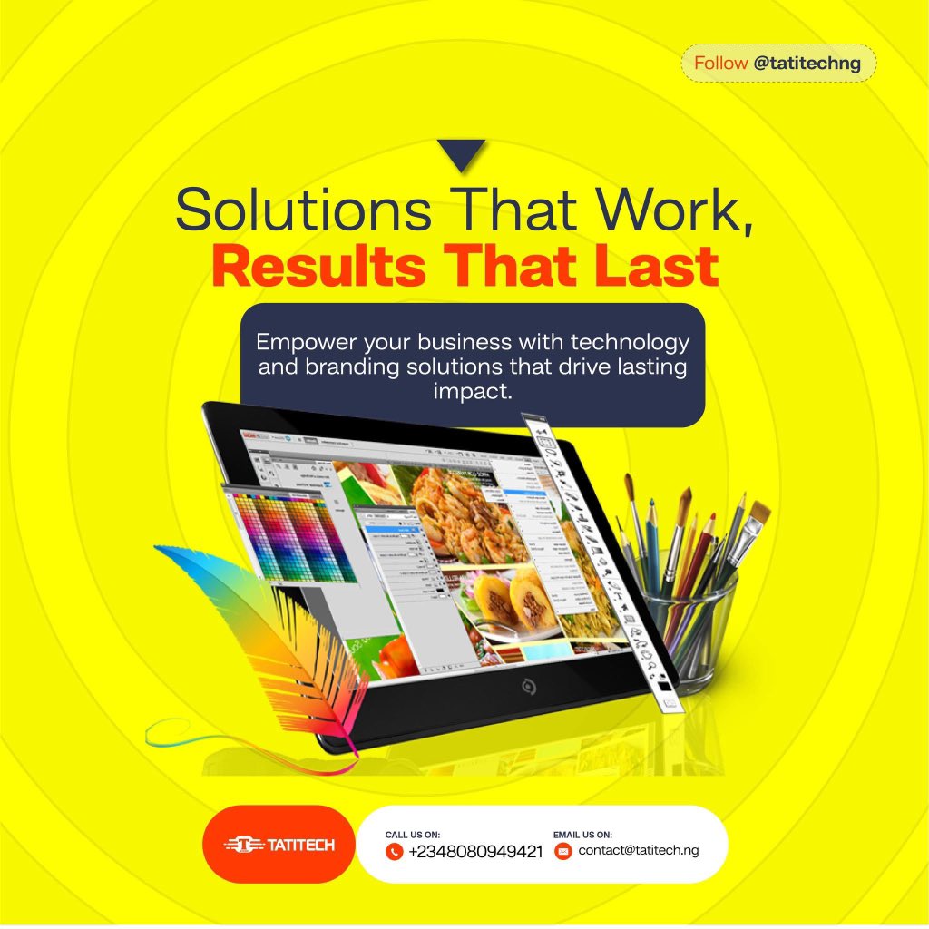 Tatitechng's tweet photo. Solutions That Work, Results That Last

#digitalmarketing #onlinemarketing #socialmediamarketing #it #itconsultants #socialmedia #onlinemedia #internetmarketing #tatitech https://t.co/M7kIWTVLCR