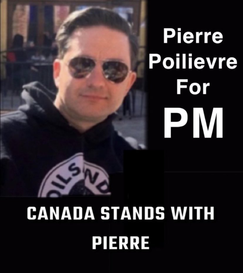 I'm sending this out because posts for Carney are proliferating obviously the Liberals are paying trolls to post. 
I stand with Pierre Pollievre