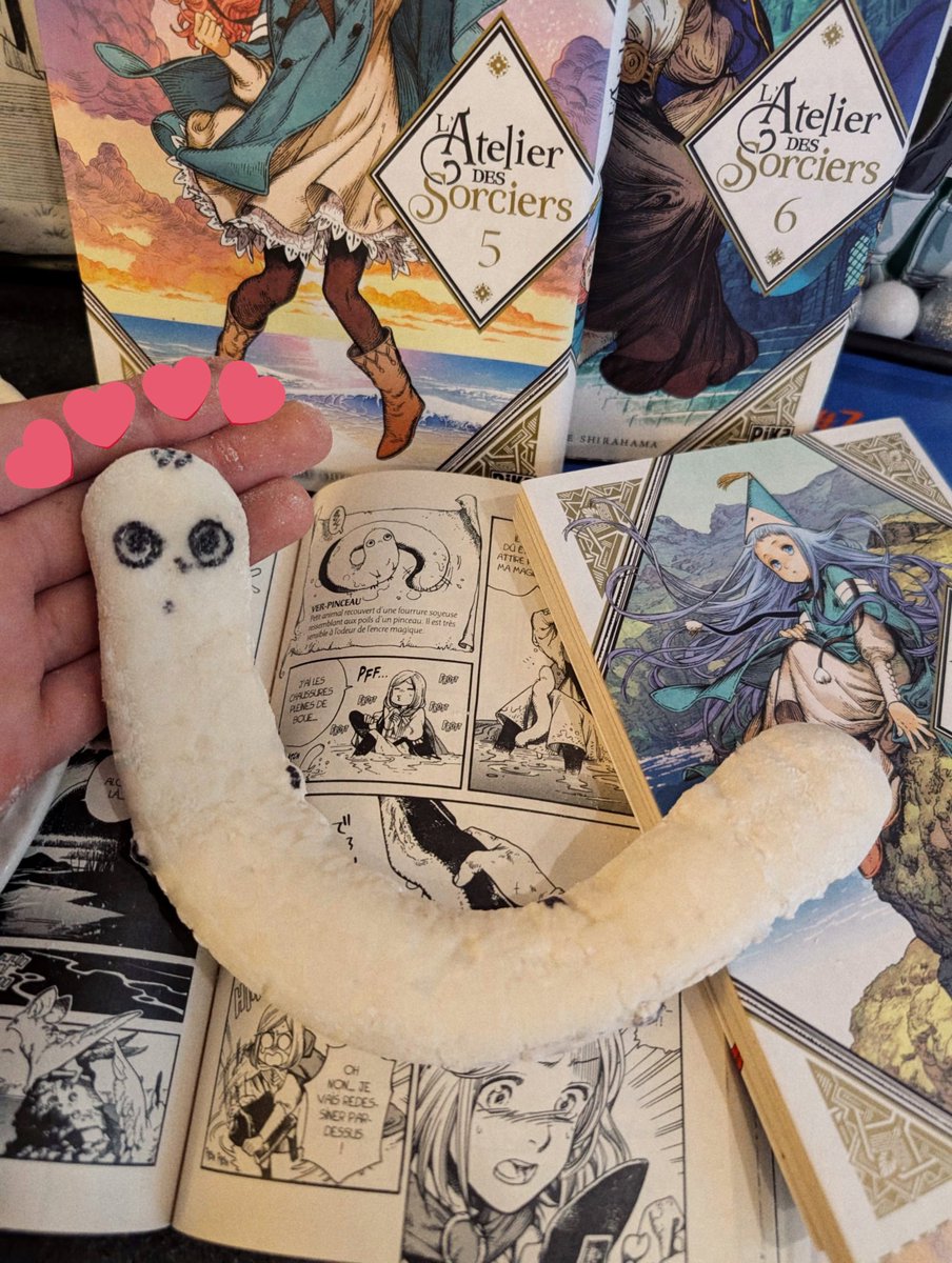 nappingbitch's tweet image. regardez les maxi guimauves Ver-pinceau svp !! 🥹🥹 délicieuses et nuageuses, merci @ShonenSweets #Δ帽子