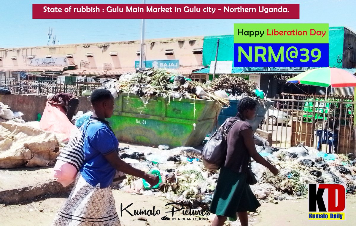r_odong's tweet photo. Gin Na Gulu City | ๐ท & โ๏ธ by Richard Odong @r_odong
On the occasion of the 39th Liberation Anniversary,
I honour our great leader, General @KagutaMuseveni, the NRA fighters, their families & everyone who made sacrifices for a better nation. Happy #LiberationDay2025 #NRMDay ! https://t.co/nys57lnzNR