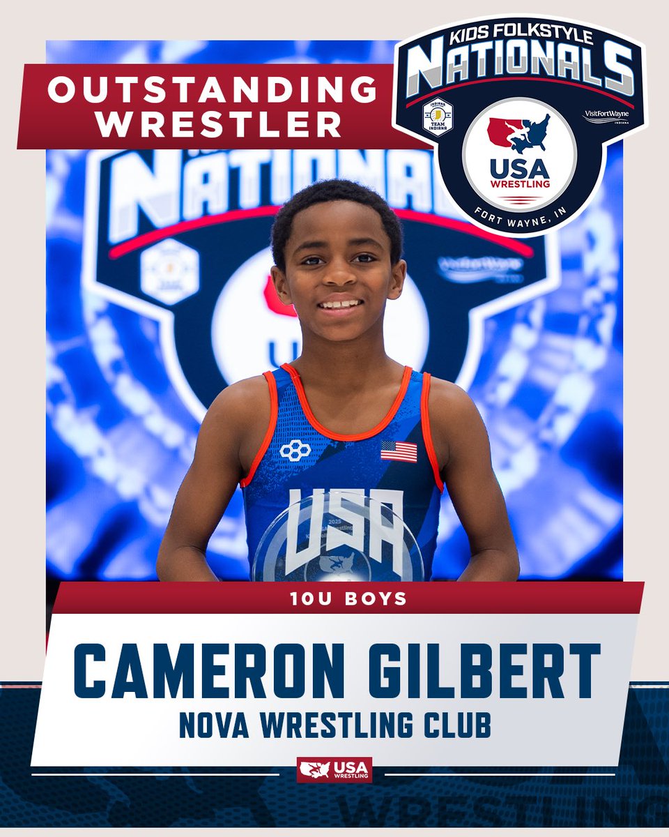 USAWrestling's tweet photo. That’s a wrap on Kid’s Folkstyle Nationals 2025, this weekend was one for the books! 🏆🤼♀️🤼♂️
A huge congratulations to our Outstanding Wrestlers, who left it all on the mat and inspired us all! (1/2)
#wrestle #wrestling #usawrestling #folkstyle #folkstylewrestling #kidsfolkstylenationals2025