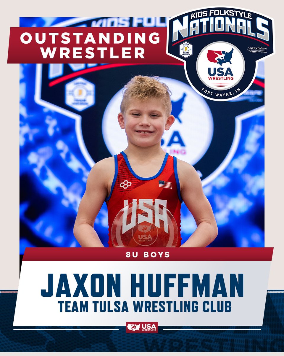 USAWrestling's tweet photo. That’s a wrap on Kid’s Folkstyle Nationals 2025, this weekend was one for the books! 🏆🤼♀️🤼♂️
A huge congratulations to our Outstanding Wrestlers, who left it all on the mat and inspired us all! (1/2)
#wrestle #wrestling #usawrestling #folkstyle #folkstylewrestling #kidsfolkstylenationals2025