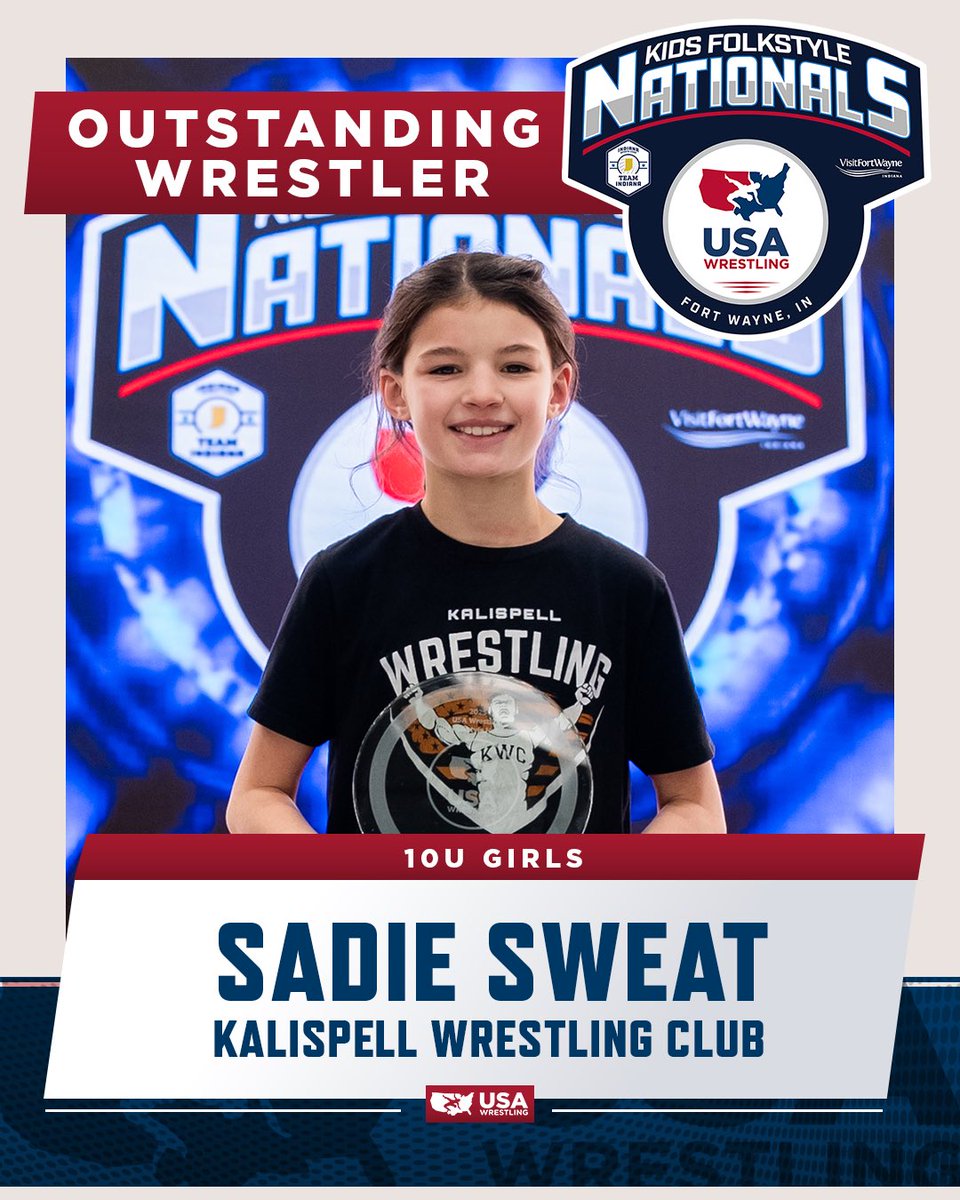 USAWrestling's tweet photo. That’s a wrap on Kid’s Folkstyle Nationals 2025, this weekend was one for the books! 🏆🤼♀️🤼♂️
A huge congratulations to our Outstanding Wrestlers, who left it all on the mat and inspired us all! (1/2)
#wrestle #wrestling #usawrestling #folkstyle #folkstylewrestling #kidsfolkstylenationals2025