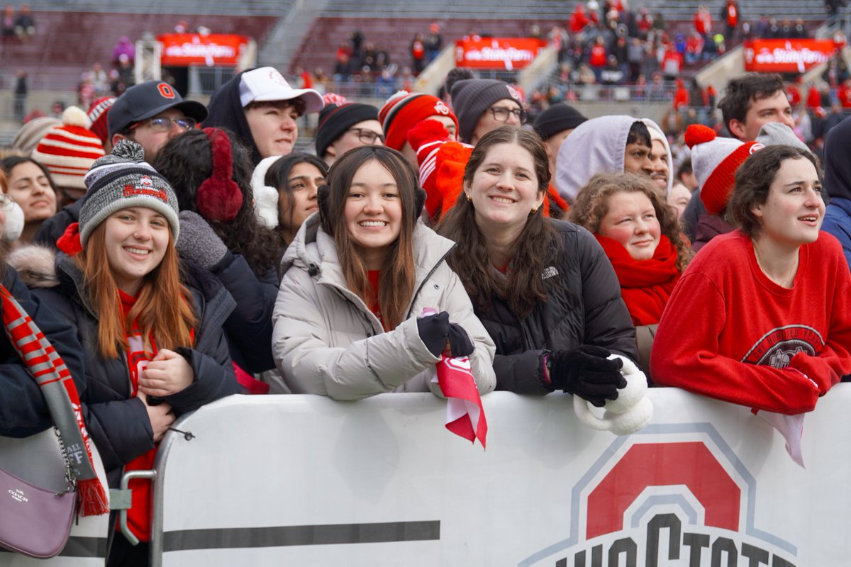 Celebrating a historic @ohiostatefb season, O-H! #GoBucks