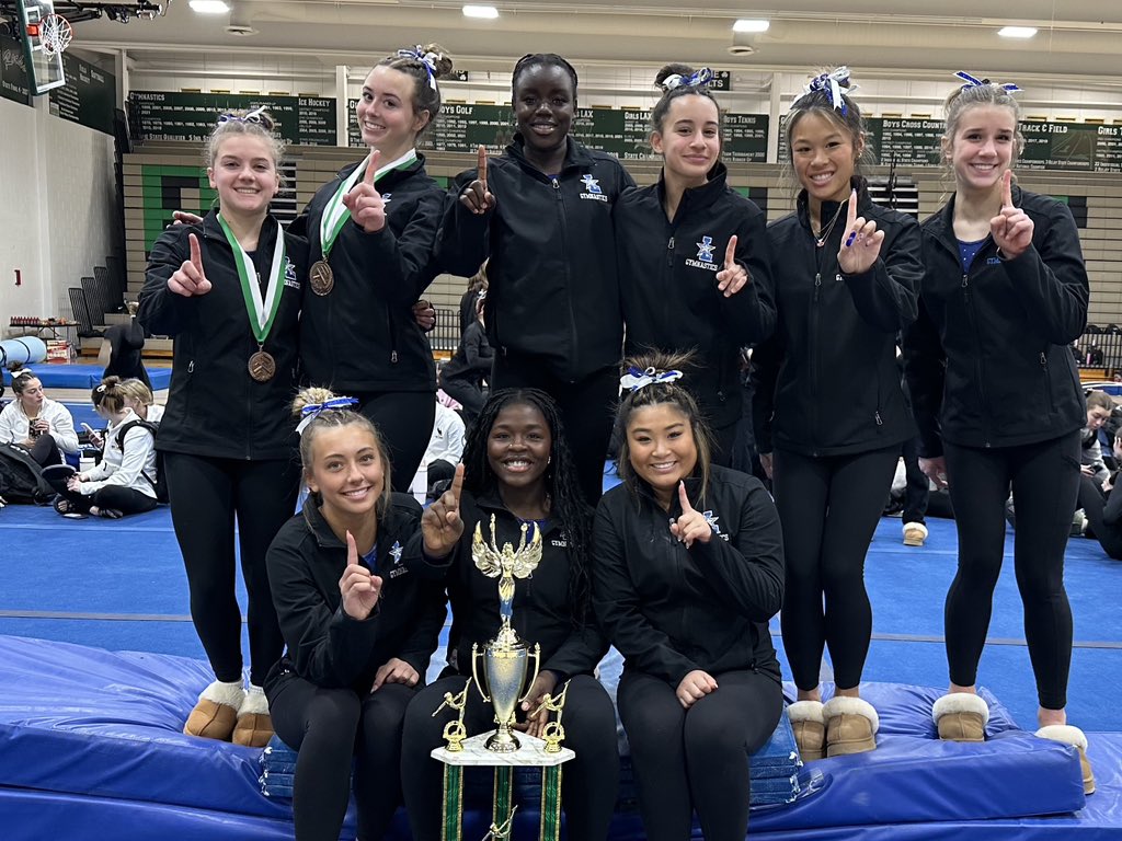OLHS_Gym's tweet photo. OLHS gymnastics finished in 1st 🥇 place today at the McGee Invite with a 139.375!! Congrats to Caroline &amp; Gretchen for placing in the AA! Next up OCCs!! @LHSAthleticDept https://t.co/iqfEHCmMir