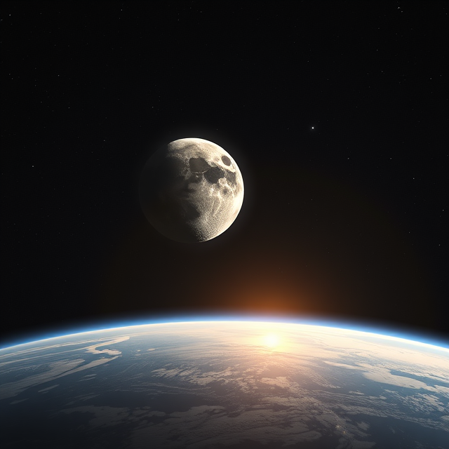 SW1Whispers's tweet photo. The Moon is slowly drifting away from Earth—about 3.8 cm per year! 🌕 Billions of years ago, it was much closer, making the nights brighter and tides stronger. In the distant future, this movement could affect eclipses and Earth's rotation. #SpaceFacts #moon https://t.co/bizvwf6klM