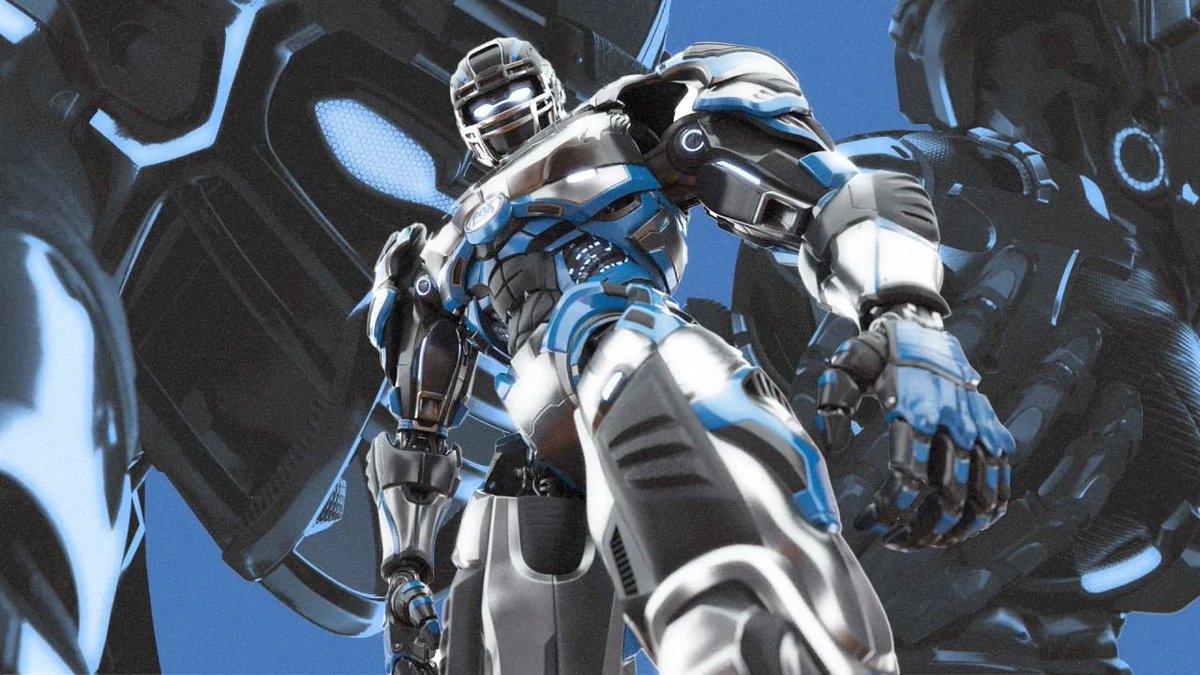 PizzaNomad's tweet photo. Never been a huge football guy, but I fw the NFL robot heavy https://t.co/TkB1jLYa2V