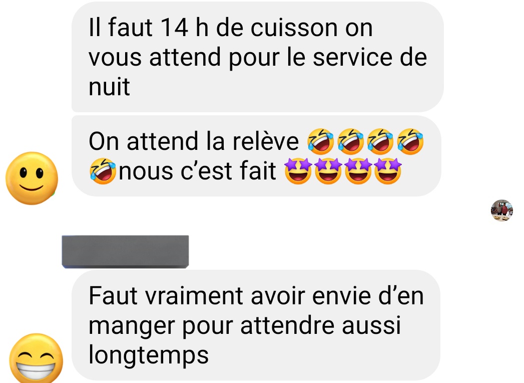 ADel875's tweet photo. 14 H de cuisson 🤣
#abbats #OhLaVache
Le 5 ème quartier panse et pieds
#FrAgTw https://t.co/96rBbhDAoI