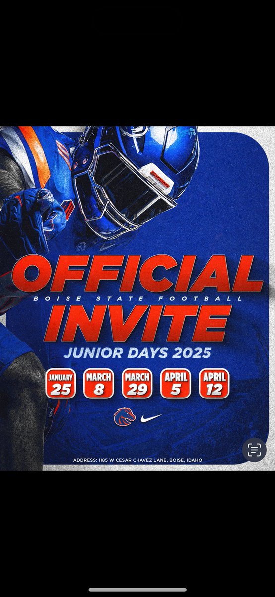 Thank you coach <a href="/JabrilFrazier/">Jabril Frazier</a> for the junior day invite!