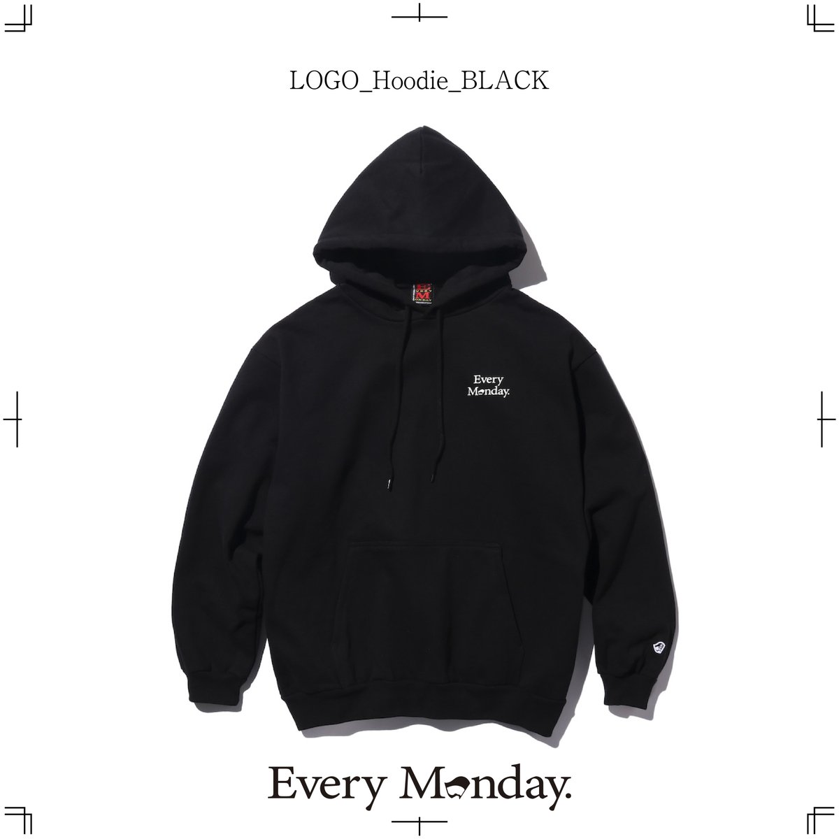 少年ジャンプ定期購読者限定　Every Monday パーカー Every Monday』＿LOGOフーディー＿GREY Mサイズ(M