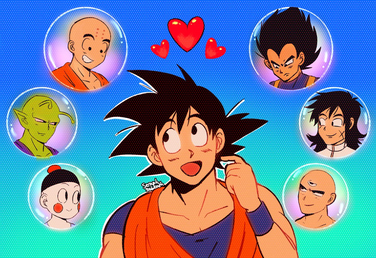 SABAPHIM's tweet photo. He loves his friends 

#dbz #dbzgoku #dbzfanart https://t.co/pBrjNQpwdj